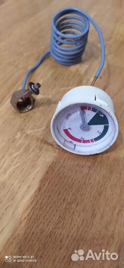 Манометры и термоманометр котла baxi