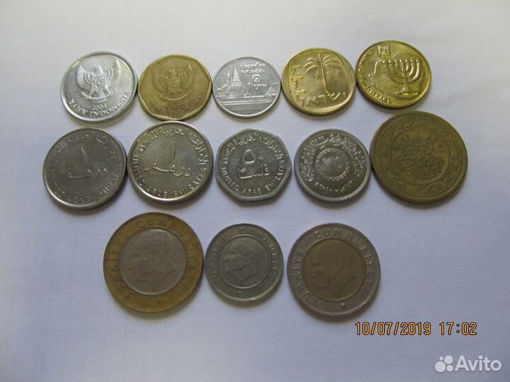 Монеты Африки и Азии,разные, обмен, ред. 04.08.21