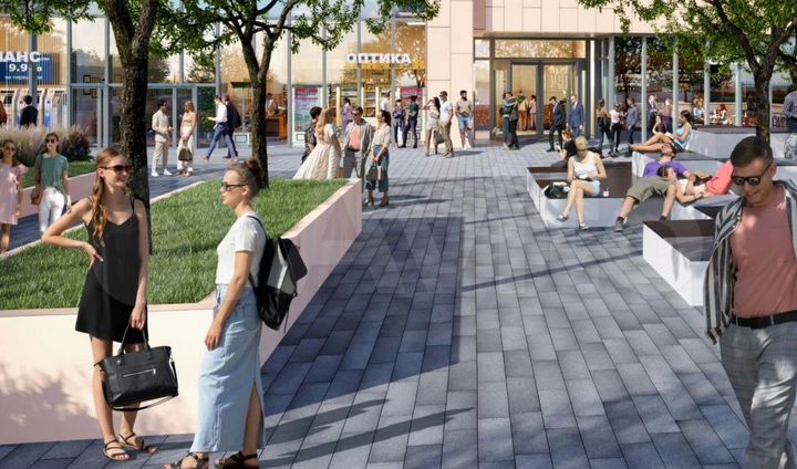 Офис в бц, 99.3 м²