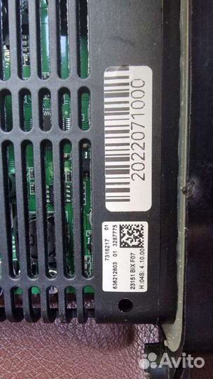 63117316217 Блок управления фарой BMW F10