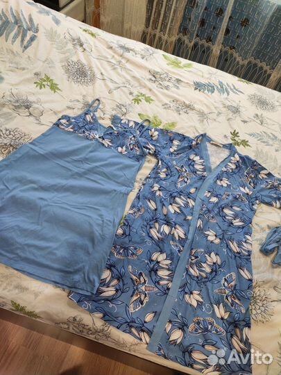 Халат женский с сорочкой