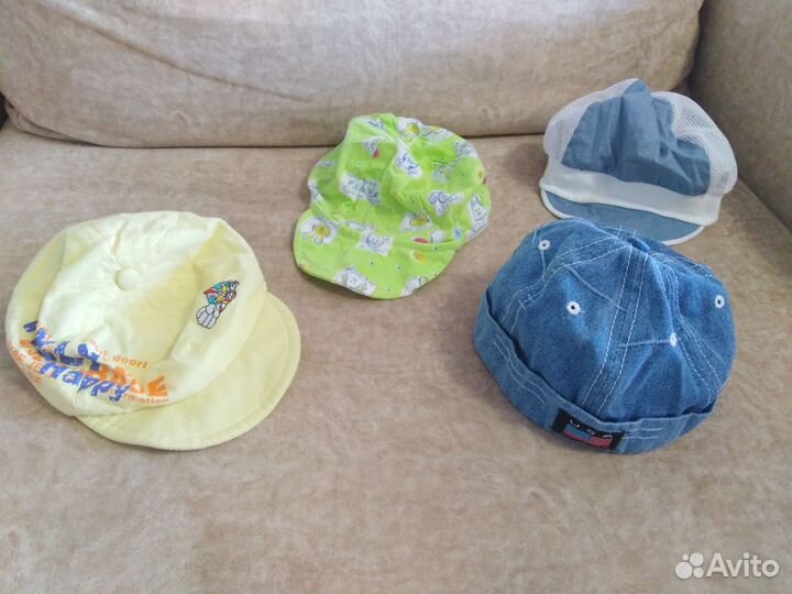 Панамы, кепки пакетом