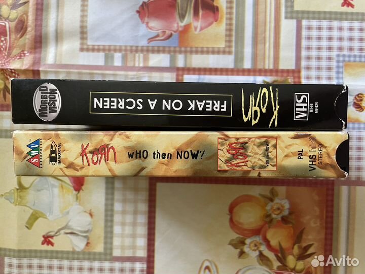 Korn видеокассеты лицензия