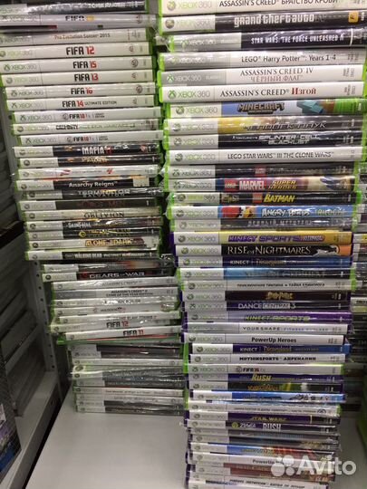 Игры xbox 360 много, обмен (магазин)