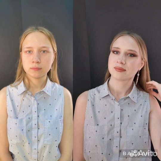 Модель на макияж и укладку