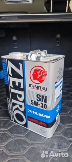 Масло idemitsu zepro 5w30