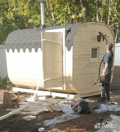 Бани-бочки с доставкой