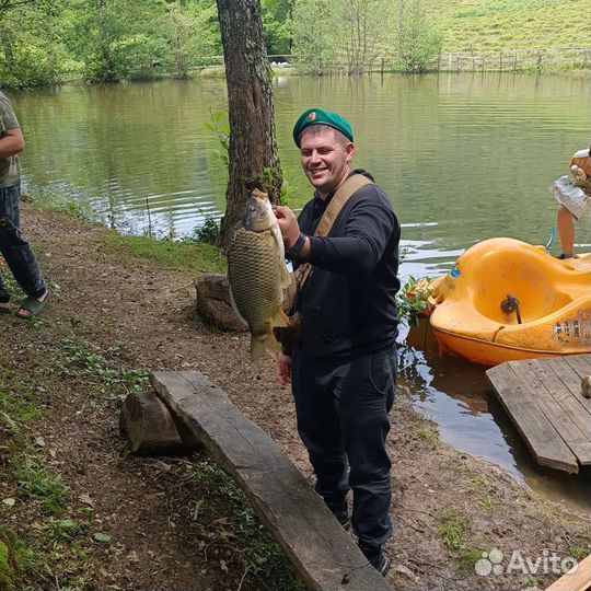 Рыбалка, баня, беседки, база отдыха