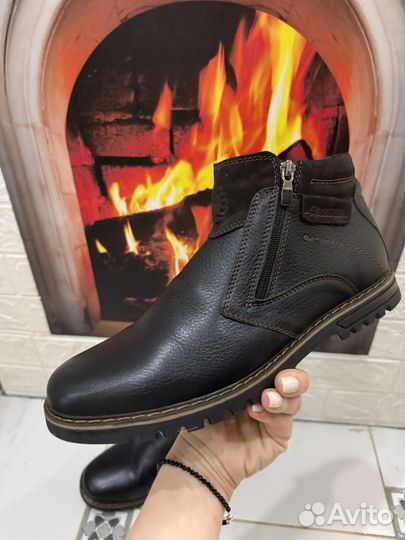 Ботинки зимние натуральная кожа