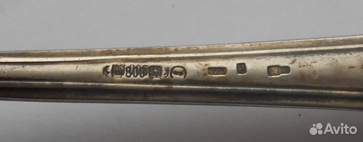 Серебро ложка для салатов большая