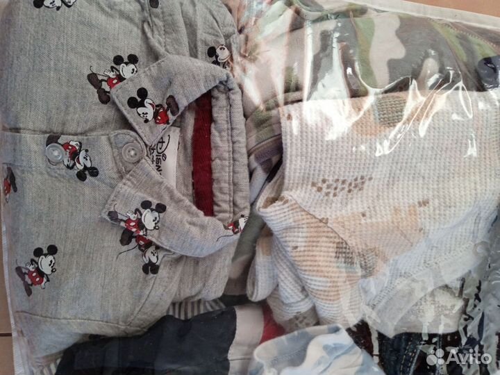 Вещи на мальчика пакетом 56-68