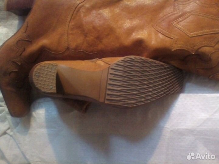 Сапожки женские,нат.кожа, р-р 39