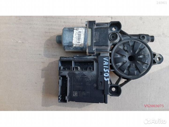 Мотор стеклоподъемника volkswagen passat B6 передний левый