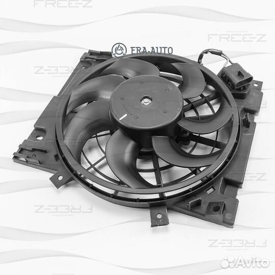Free-Z KM0200 Вентилятор радиатора opel astra H 04- 1.3cdti-1.7cdti