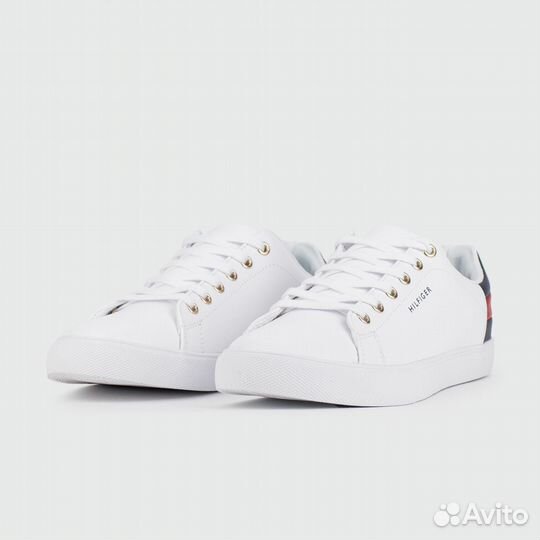 Кеды Tommy Hilfiger Essential Sneaker White / Blue