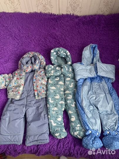 Вещи на мальчика с 0 и до 1,5 лет