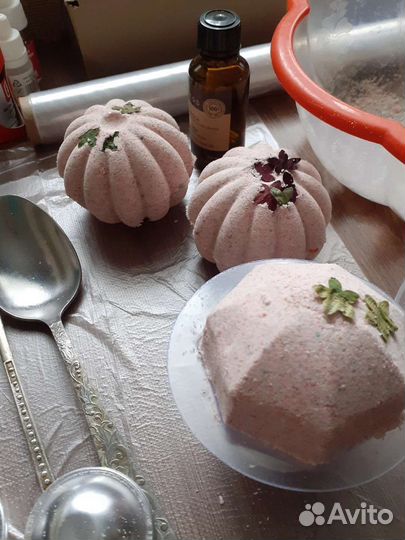 Бомбочки для ванны ручной работы