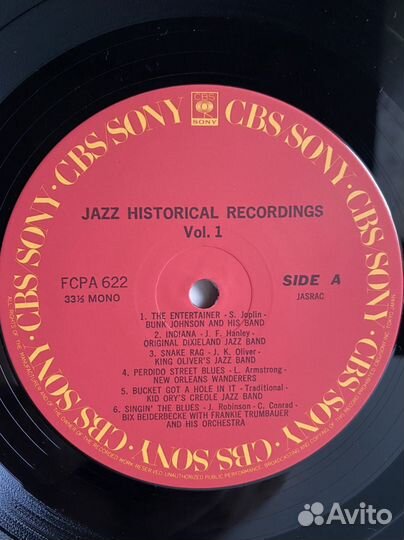 Jazz: Jazz Historical Recordings Vol.1 2.3. JPN 81