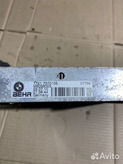 Радиатор масляный N55 N63 N57