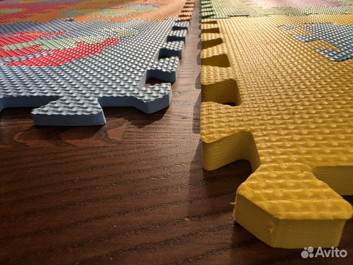 Мягкий коврик пазл