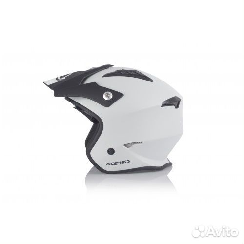 Мотошлем Acerbis JET-aria Silver-black