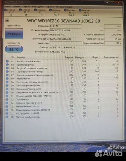 Жесткий диск 1Tb
