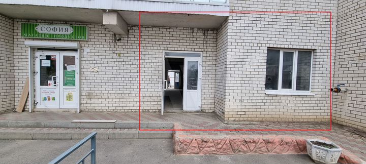 Торговая площадь 1 этаж, 150 м²