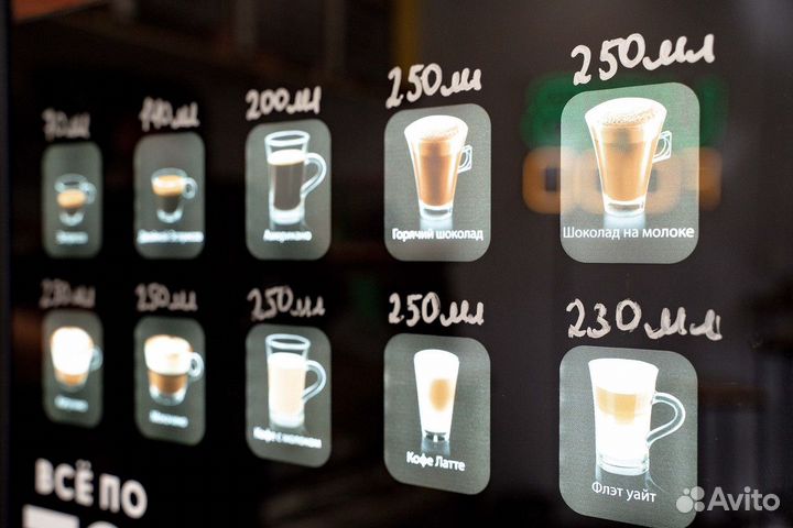Франшиза кофейни самообслуживания доход от 150 тыс