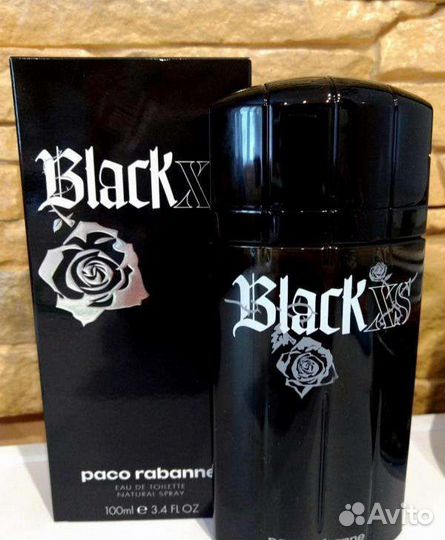 Paco Rabanne Xs Black 100 мл новые мужские