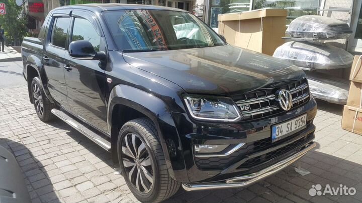 Защита переднего бампера штатная VW Amarok 2016+