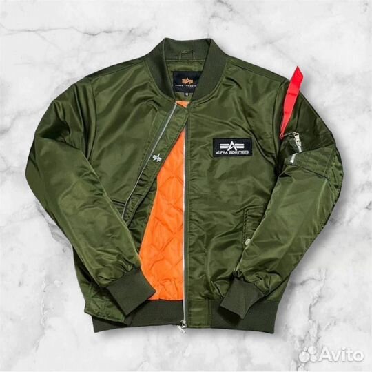 Куртка alpha industries бомбер