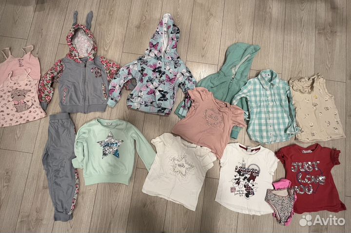 Детские вещи пакетом на девочку