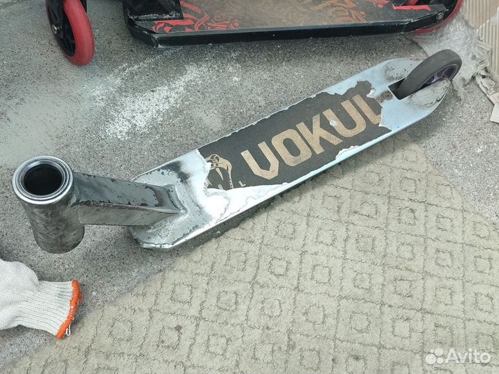 Дека для трюкового самоката