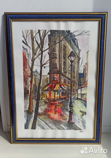 Картина. Графика. Городской пейзаж