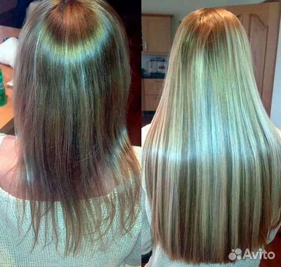 Наращивание Волос. Био Протеиновые