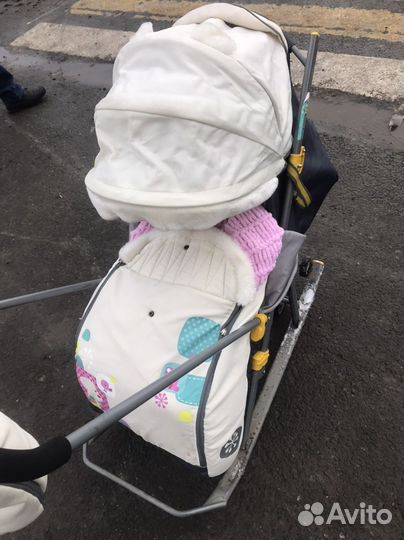 Санки коляска ника 7