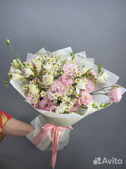 Эустома букет из эустомы цветы доставка