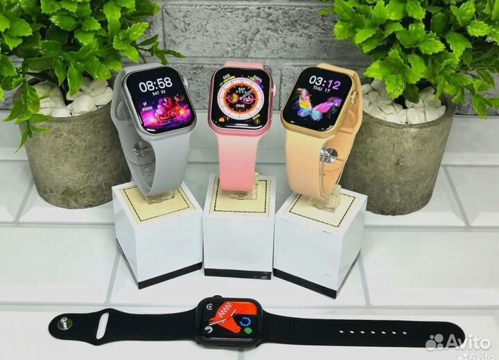 Apple watch X8 mini/41mm/Смарт часы/Новые