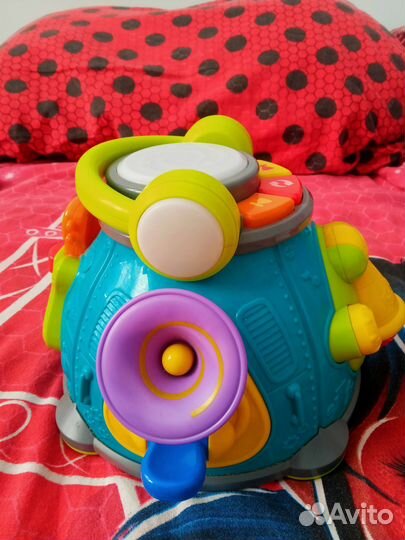 Развивающая игрушка веселый барабан