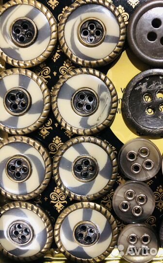 Пуговицы СССР и современные