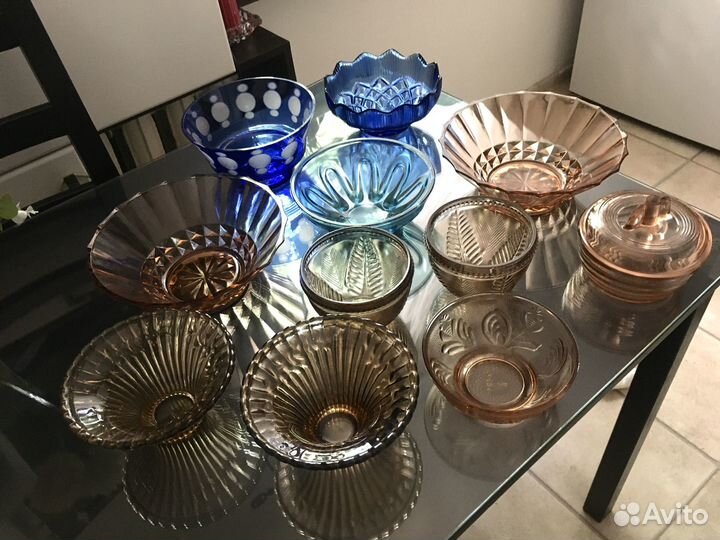 Цветное стекло советского периода