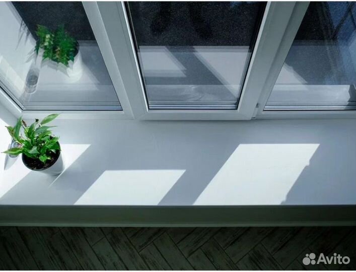 Подоконник из искусственного камня