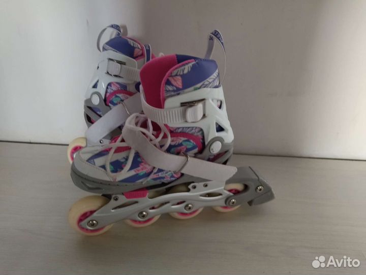 Роликовые коньки детские раздвижные