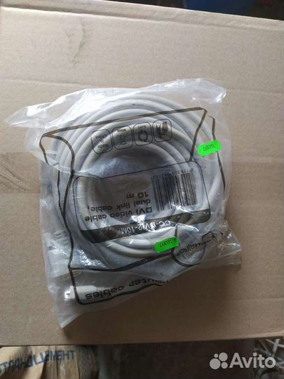 Кабель Gembird CC-DVI2-10M