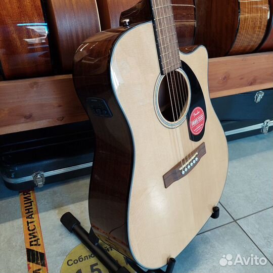 Электроакустическая гитара Fender CD-60SCE