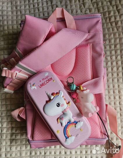 Рюкзак школьный ортопедический 3 в 1