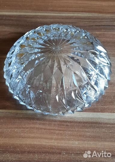 Хрустальная ваза салатница фруктовница