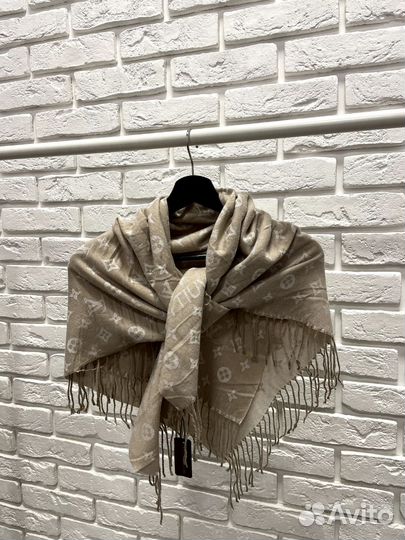 Платок палантин шарф Louis Vuitton кашемир