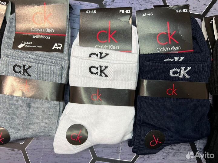 Носки мужские Calvin Klein 10 пар