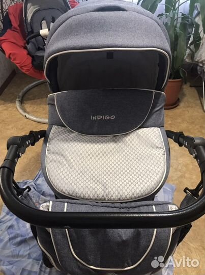 Коляска 2 в 1 индиго